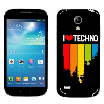   «I love techno»   Samsung Galaxy S4 Mini