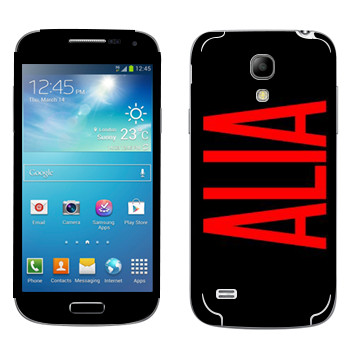   «Alia»   Samsung Galaxy S4 Mini