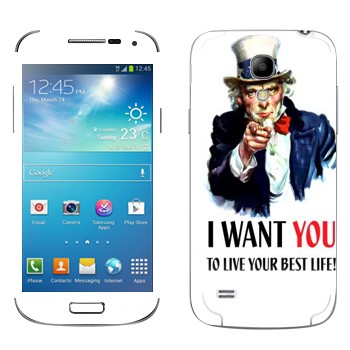   « : I want you!»   Samsung Galaxy S4 Mini