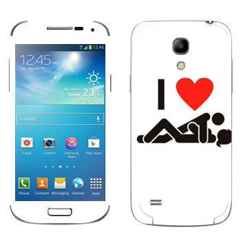   « I love sex»   Samsung Galaxy S4 Mini