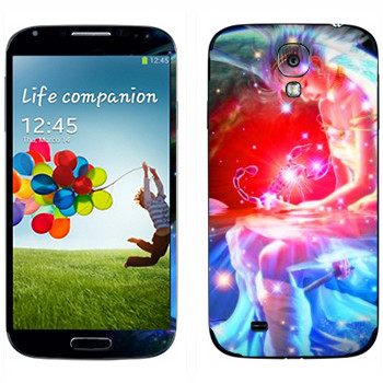 Виниловая наклейка «Знак зодиака Скорпион» на телефон Samsung Galaxy S4