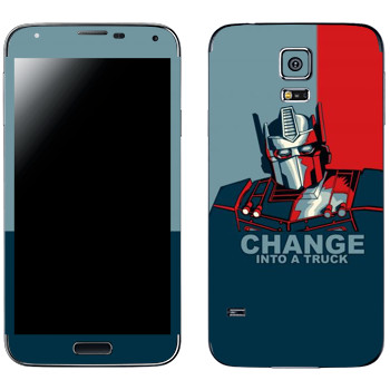   « : Change into a truck»   Samsung Galaxy S5