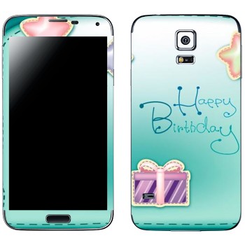   «Happy birthday»   Samsung Galaxy S5