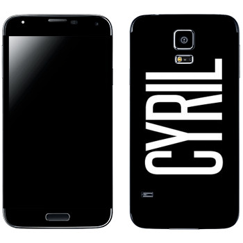  «Cyril»   Samsung Galaxy S5