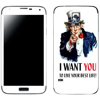   « : I want you!»   Samsung Galaxy S5