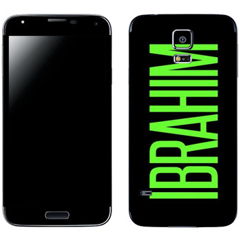   «Ibrahim»   Samsung Galaxy S5