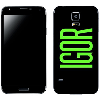   «Igor»   Samsung Galaxy S5