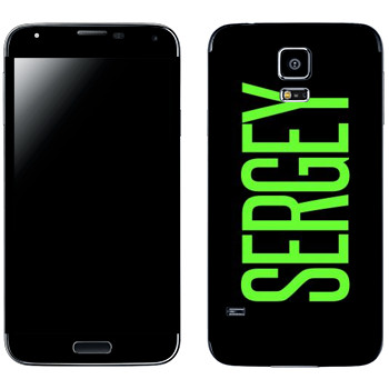   «Sergey»   Samsung Galaxy S5