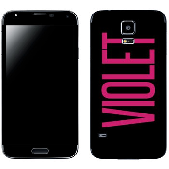  «Violet»   Samsung Galaxy S5