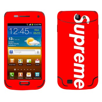   «Supreme   »   Samsung Galaxy W