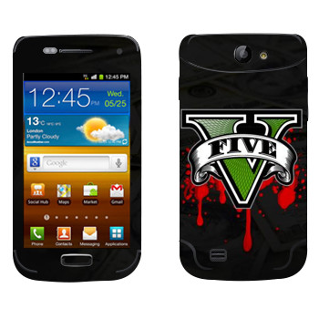   «GTA 5 - logo blood»   Samsung Galaxy W