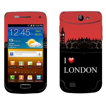   «I love London»   Samsung Galaxy W