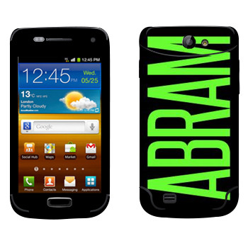   «Abram»   Samsung Galaxy W