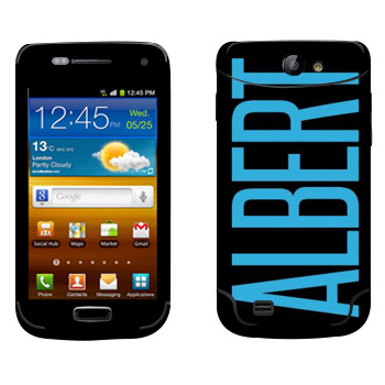   «Albert»   Samsung Galaxy W