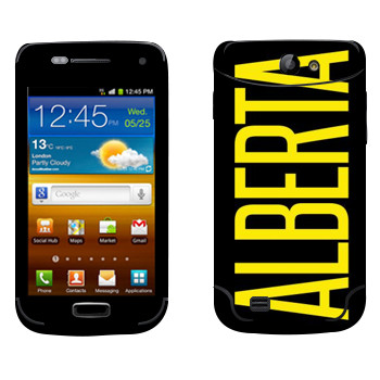   «Alberta»   Samsung Galaxy W