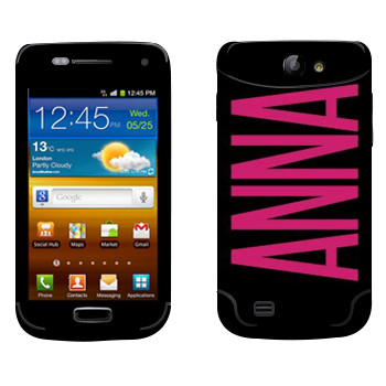   «Anna»   Samsung Galaxy W