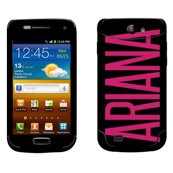   «Ariana»   Samsung Galaxy W