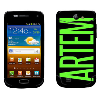   «Artem»   Samsung Galaxy W