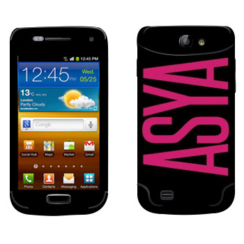   «Asya»   Samsung Galaxy W