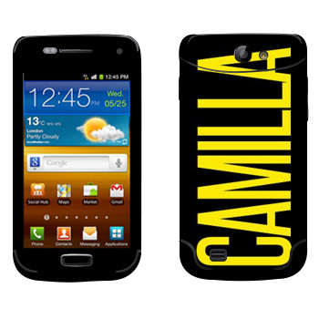   «Camilla»   Samsung Galaxy W