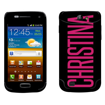   «Christina»   Samsung Galaxy W