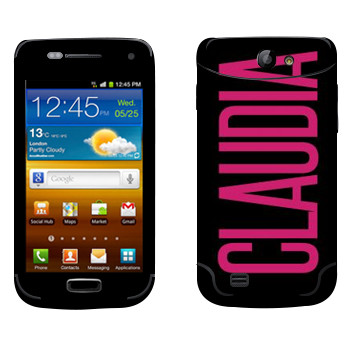   «Claudia»   Samsung Galaxy W