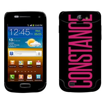   «Constance»   Samsung Galaxy W