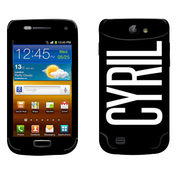   «Cyril»   Samsung Galaxy W
