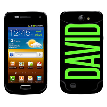  «David»   Samsung Galaxy W