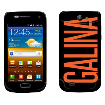   «Galina»   Samsung Galaxy W