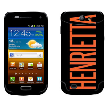   «Henrietta»   Samsung Galaxy W