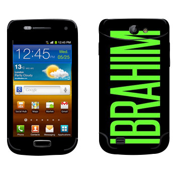   «Ibrahim»   Samsung Galaxy W
