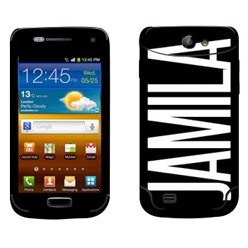   «Jamila»   Samsung Galaxy W