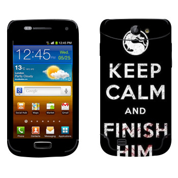   «Keep calm and Finish him Mortal Kombat»   Samsung Galaxy W