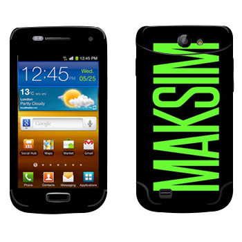   «Maksim»   Samsung Galaxy W