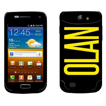   «Olan»   Samsung Galaxy W