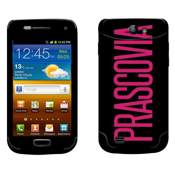   «Prascovia»   Samsung Galaxy W