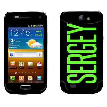   «Sergey»   Samsung Galaxy W