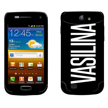   «Vasilina»   Samsung Galaxy W