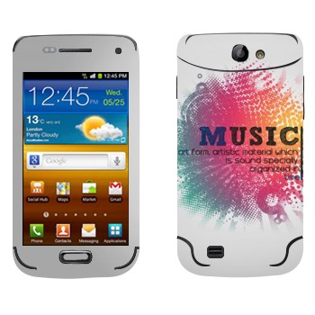   « Music   »   Samsung Galaxy W