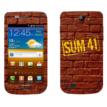   «- Sum 41»   Samsung Galaxy W
