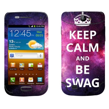   «Keep Calm and be SWAG»   Samsung Galaxy W
