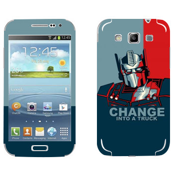   « : Change into a truck»   Samsung Galaxy Win Duos