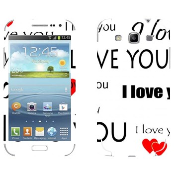   «I Love You -   »   Samsung Galaxy Win Duos