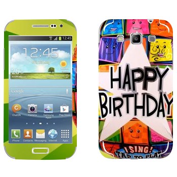   «  Happy birthday»   Samsung Galaxy Win Duos