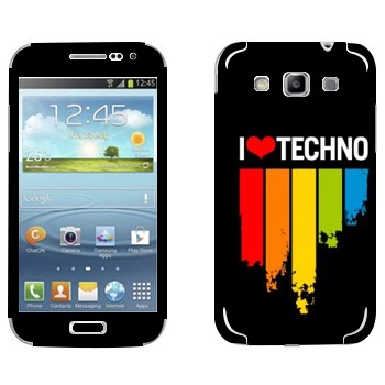   «I love techno»   Samsung Galaxy Win Duos