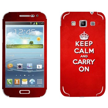   «Keep calm and carry on - »   Samsung Galaxy Win Duos