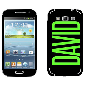   «David»   Samsung Galaxy Win Duos
