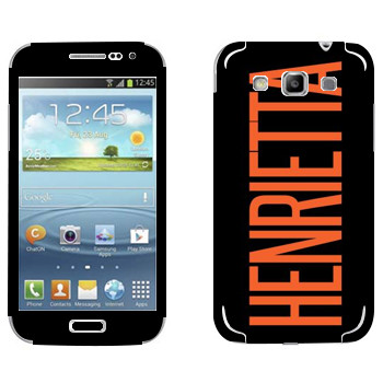   «Henrietta»   Samsung Galaxy Win Duos