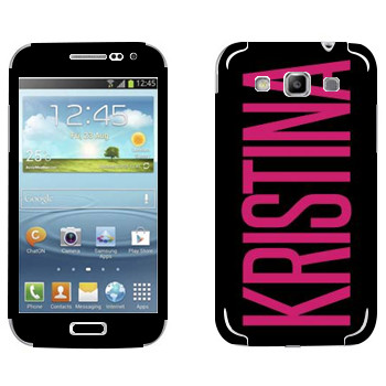   «Kristina»   Samsung Galaxy Win Duos